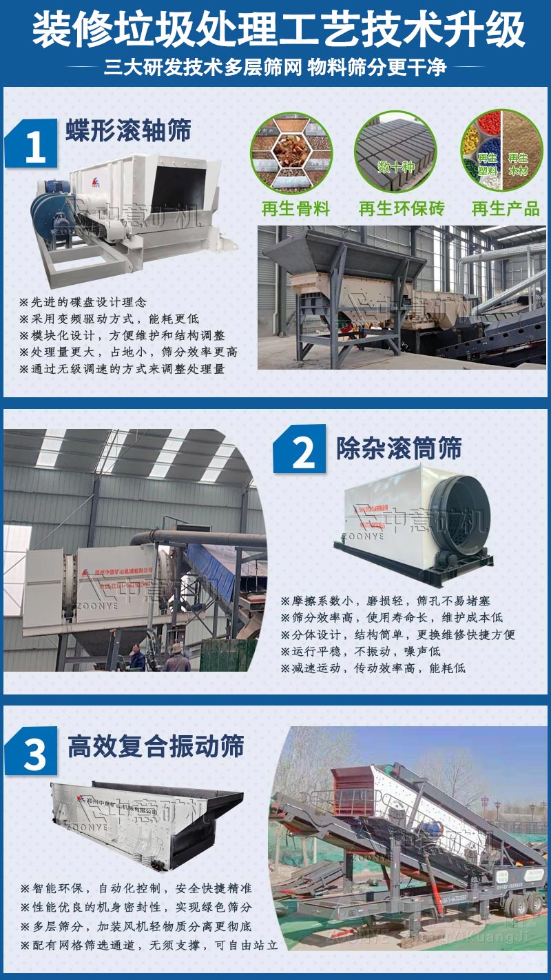 裝修垃圾處理工藝技術